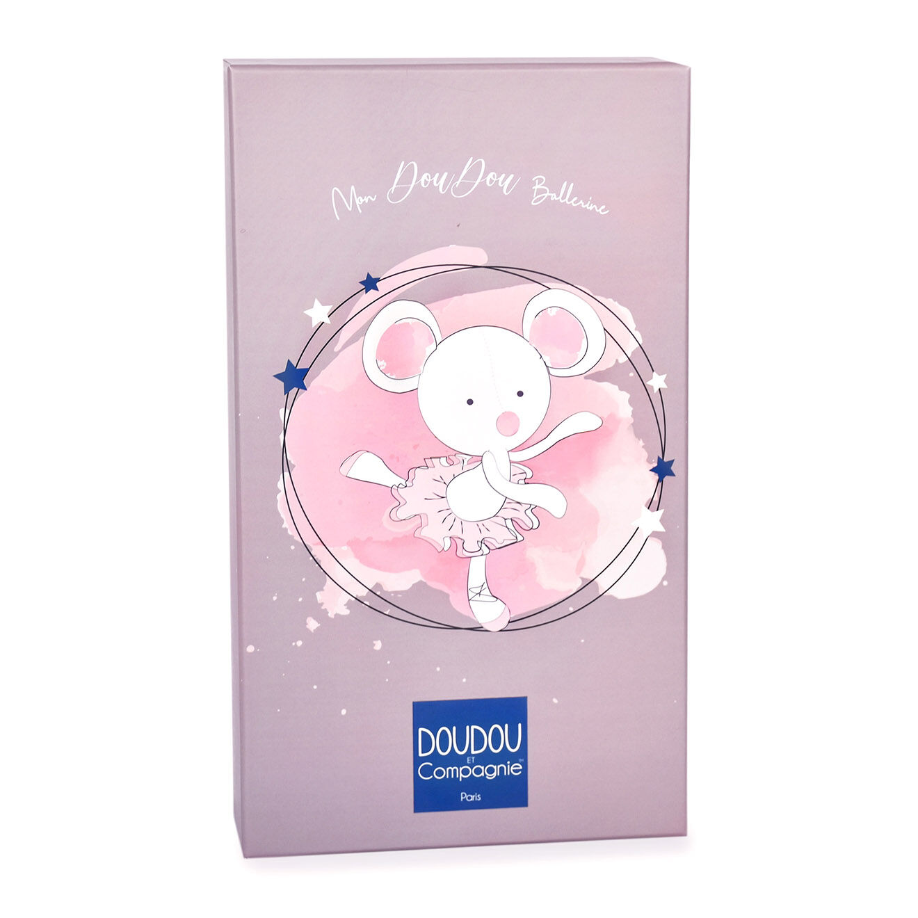 Doudou et Compagnie Mon Doudou Ballerine  Souris gris