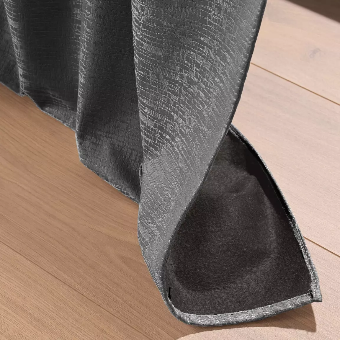 Rideau thermique isolant (140 x 260 cm) Polarine Gris anthracite