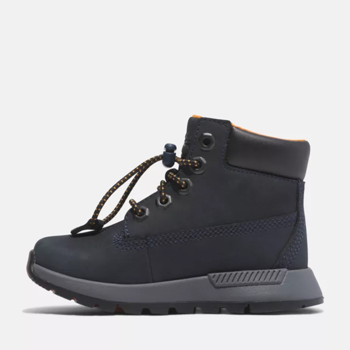 6-inch Boot Killington Trekker à fermeture pour tout-petit en bleu marine