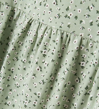 Name It Kleid - NkfVigga - Aqua Grau/Floral