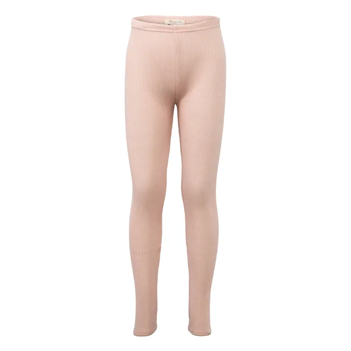 Minimalisma Legging Bieber Soie et Coton Bio | Rose poudré