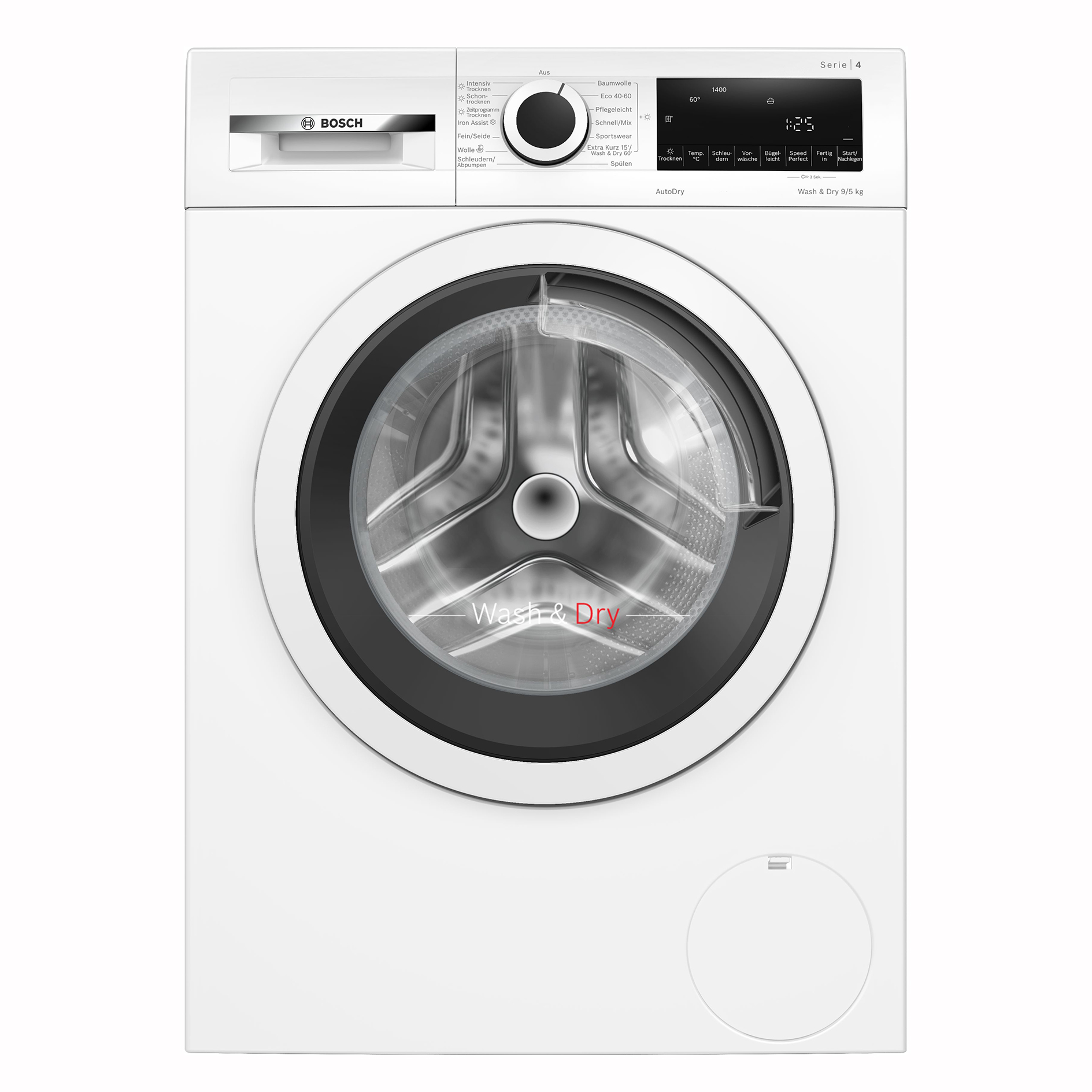 BOSCH Waschtrockner WNA13441 - 9,5 kg - 1400 U/min - E