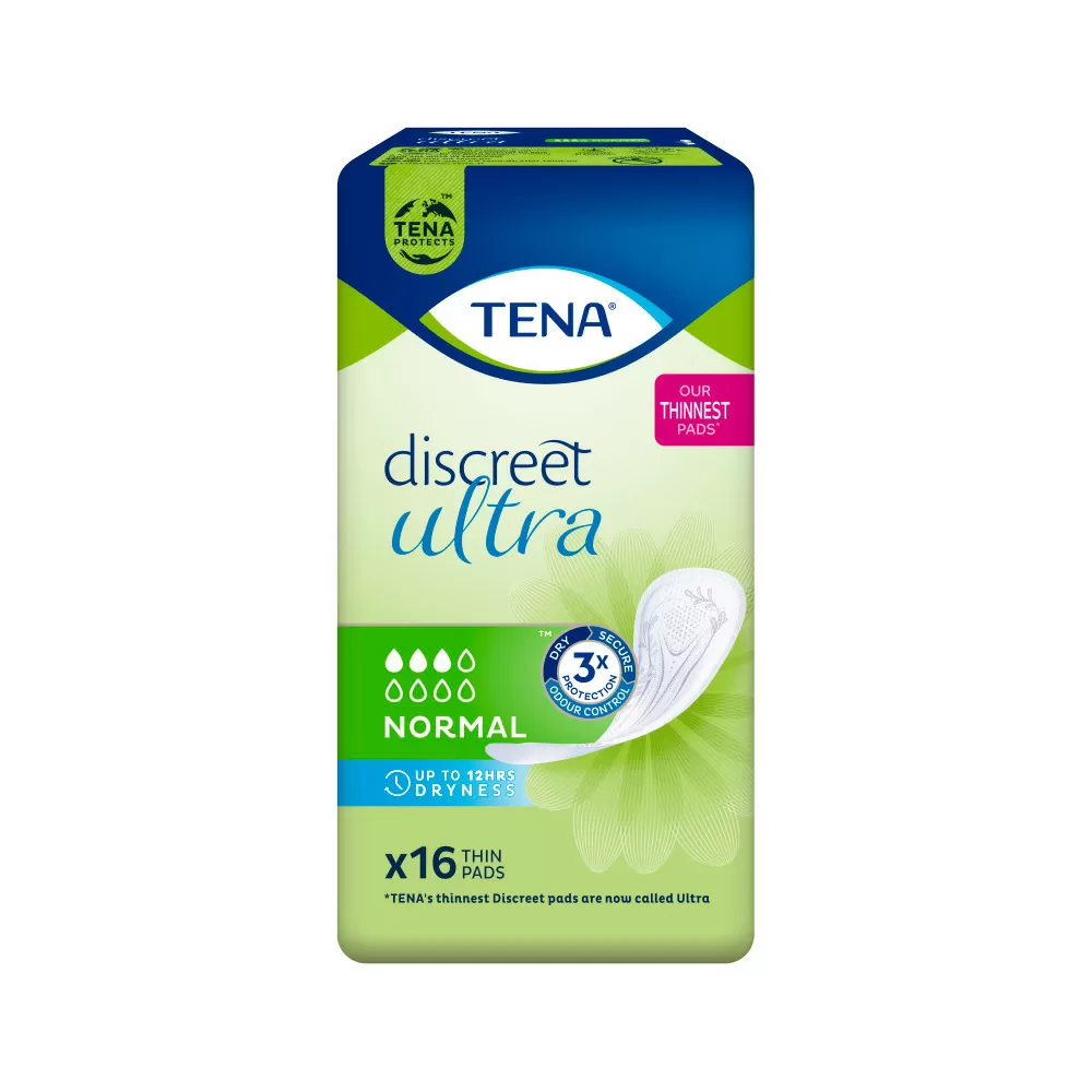 TENA Discreet Ultra Normal Inkontinensbind - 16 stk.