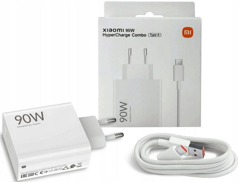 Xiaomi - 90W Reislader - Wit - USB-C Kabel