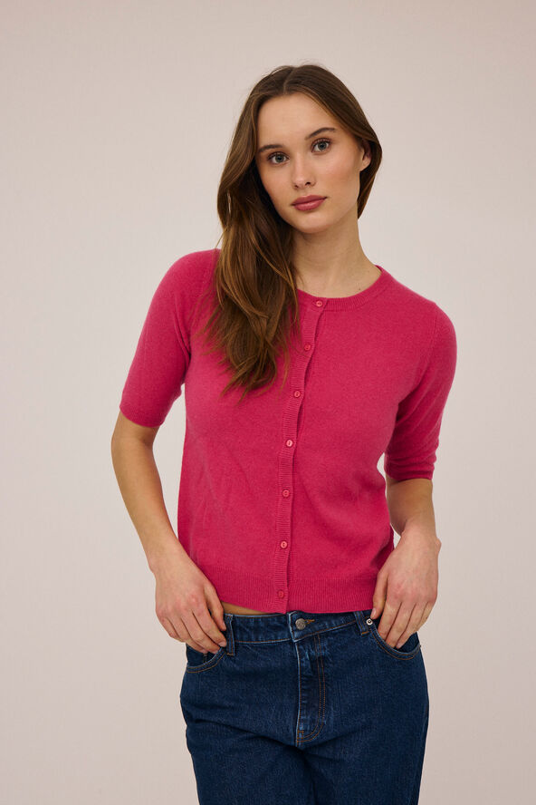 Magasin du Nord Collection Mabel 14 - 100% Cashmere Raspberry