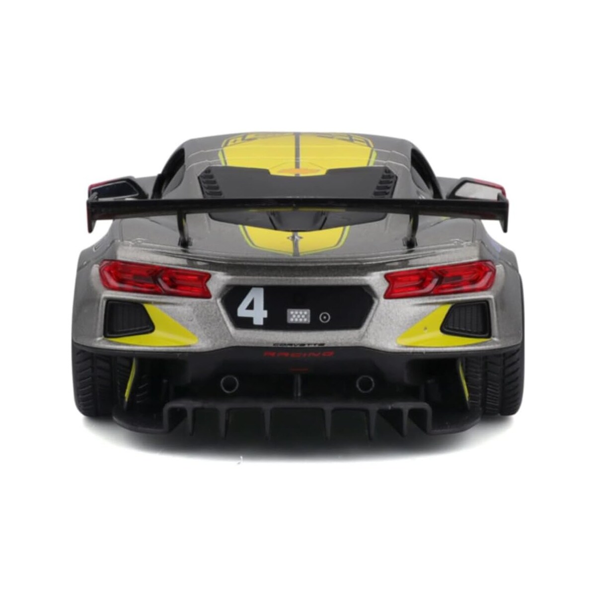 Bburago 18-28024 - Modellauto - Chevrolet Corvette C8R '20 (grau, Maßstab 1:24) Modell Auto