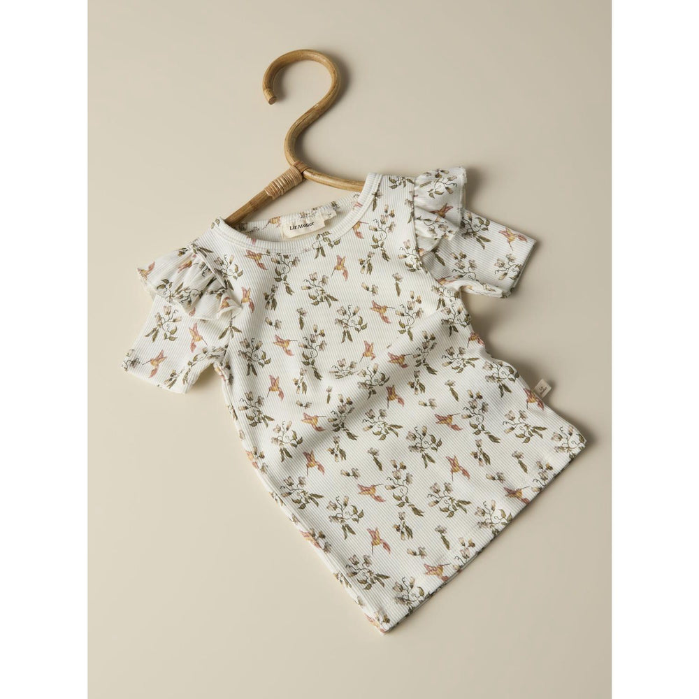 Køb Lil'Atelier Coconut Milk Humming Bird Nmflavo Evo Ss Slim Top Lil