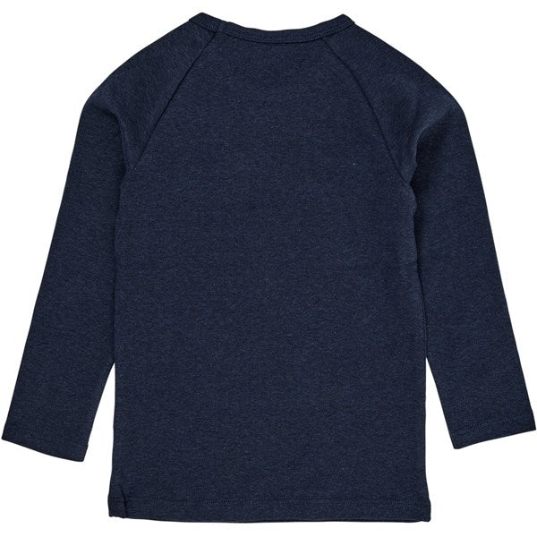 Køb Copenhagen Colors Navy Melange Bluse