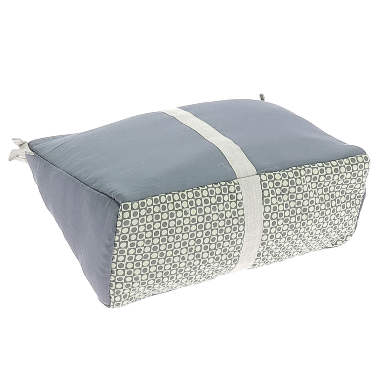 En Fil d'Indienne Trousse de toilette Soie encre - 18x26x12 cm