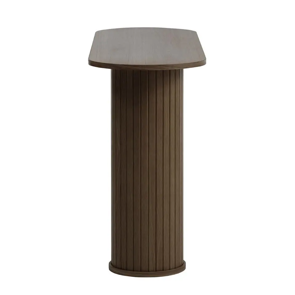 Sidetable Donker Eikenhout - 130x40x75cm - Nola