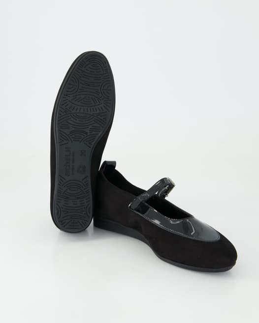 Arche Nikaby Ballerinas in Schwarz