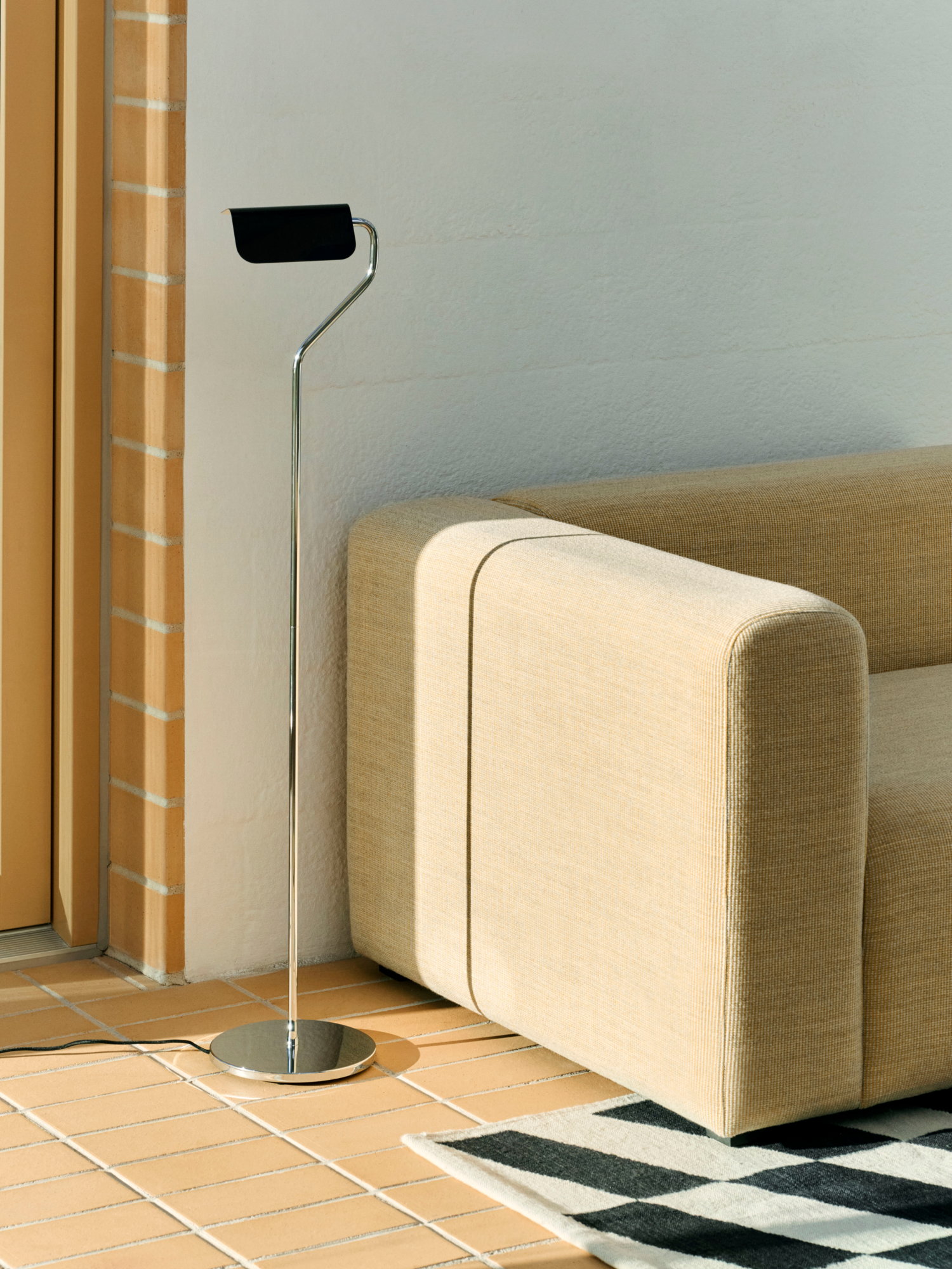 Vloerlamp Apex iron black
