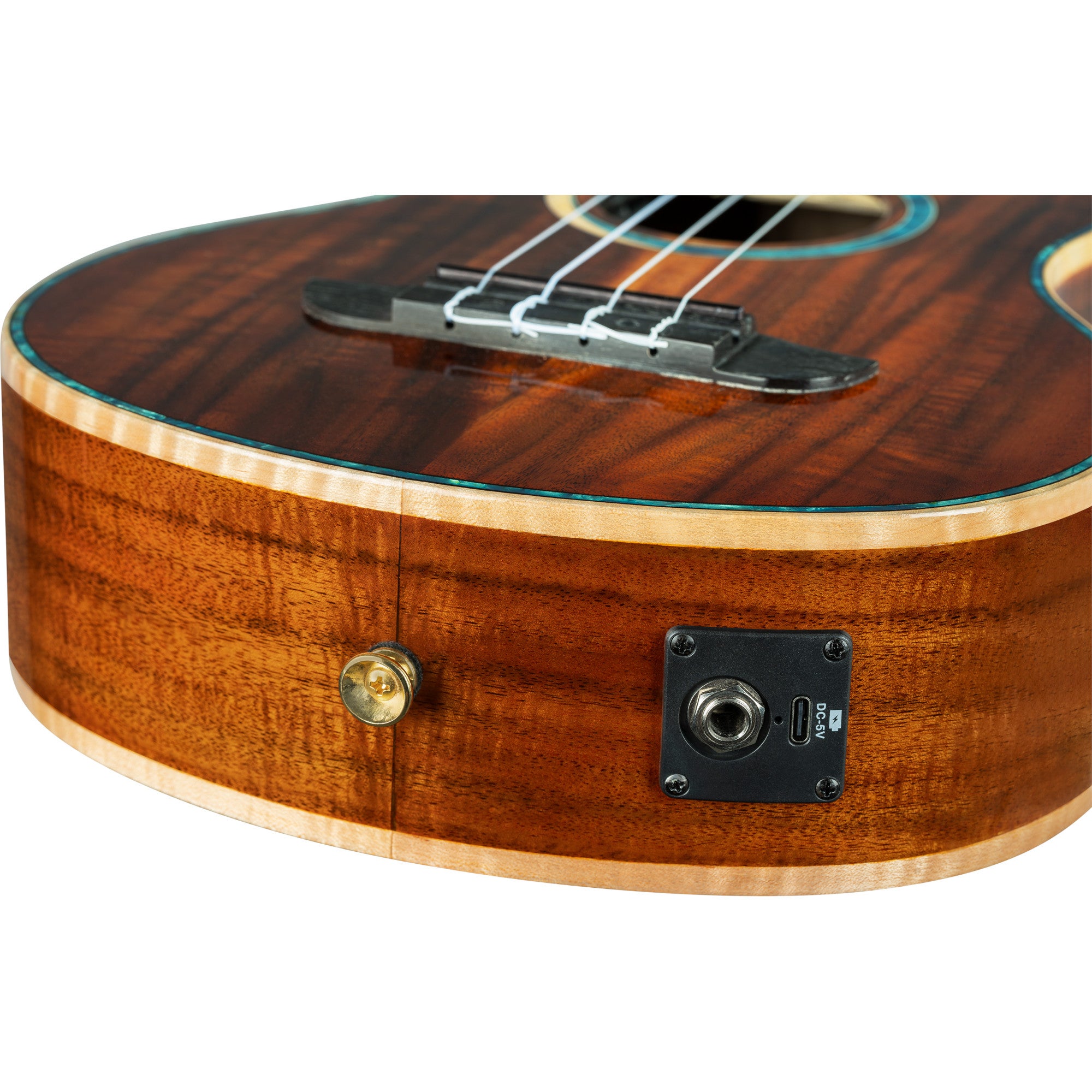 Ortega 30th Anniversary Series RUHZ30TH-BW E/A tenor ukelele met gigbag