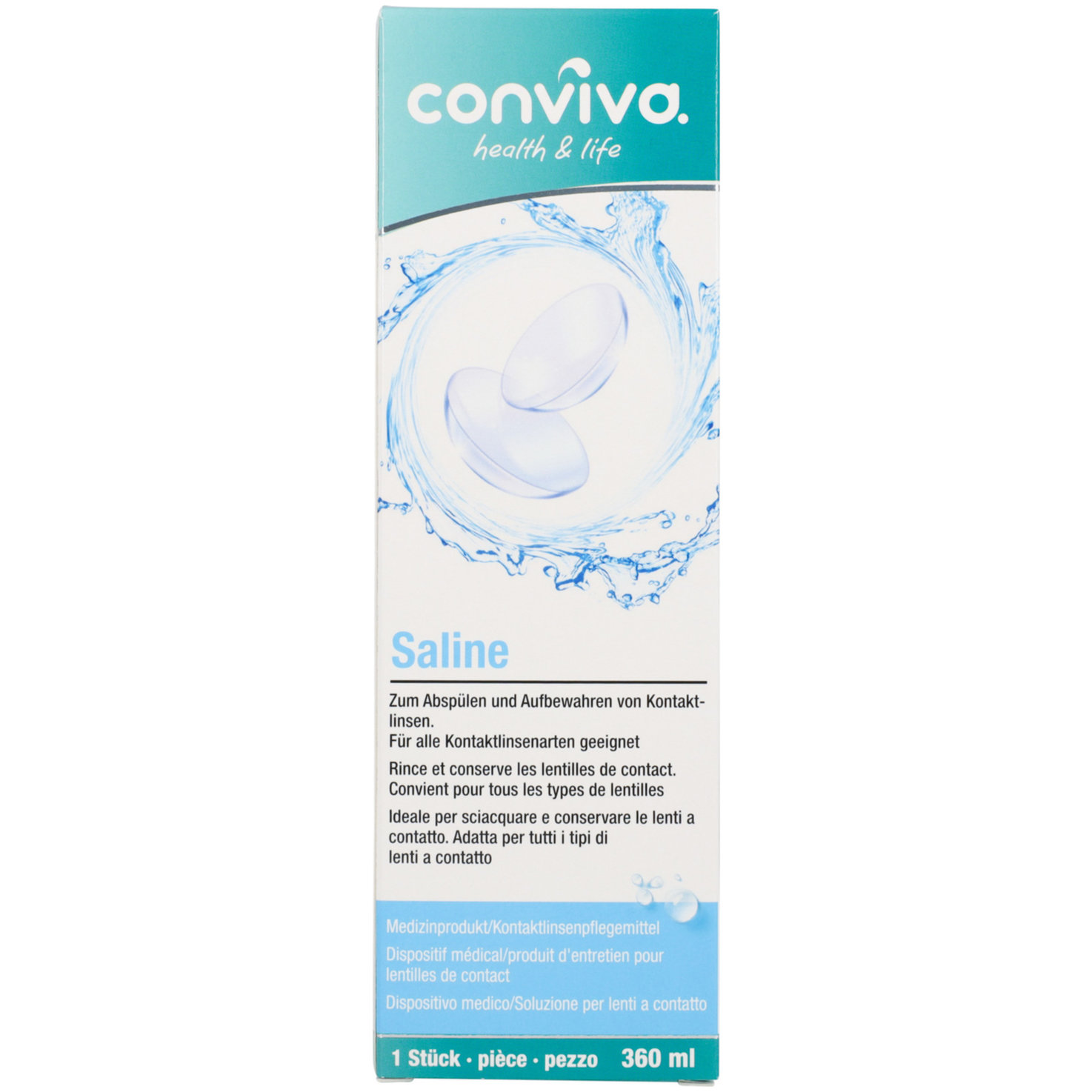 conviva Lösung Saline