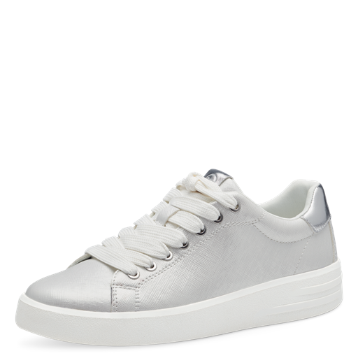 Tamaris Sneakers, White/Silver, 38
