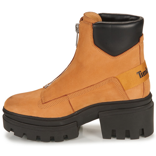 Timberland - EVERLEIGH BOOT FRONT ZIP - Camel