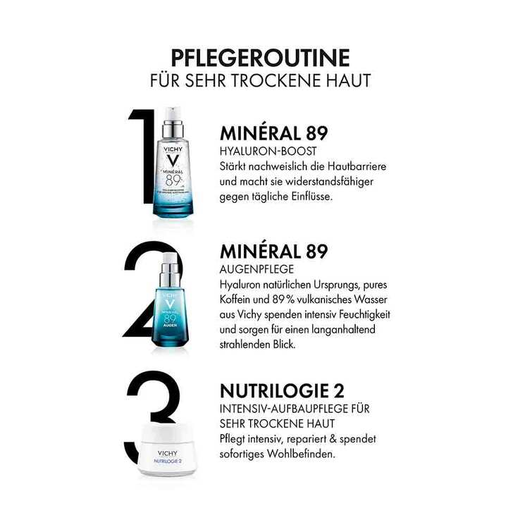 Vichy Nutrilogie 2 Tagespflege für sehr trockene Haut, 50 ml