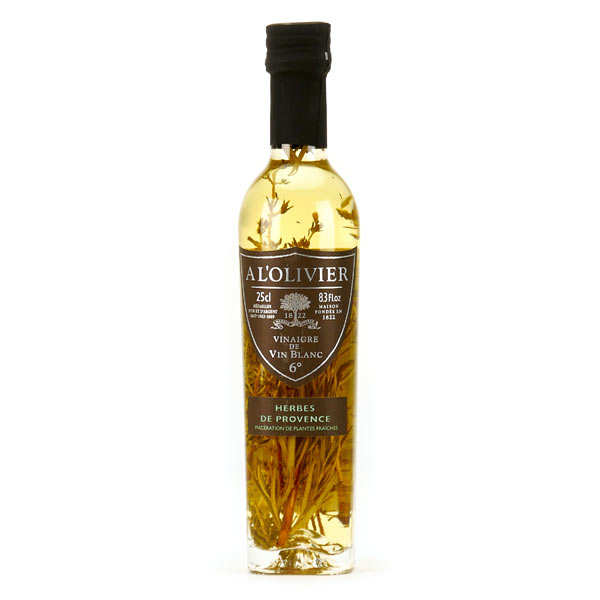 Vinaigre de vin blanc aux herbes de Provence