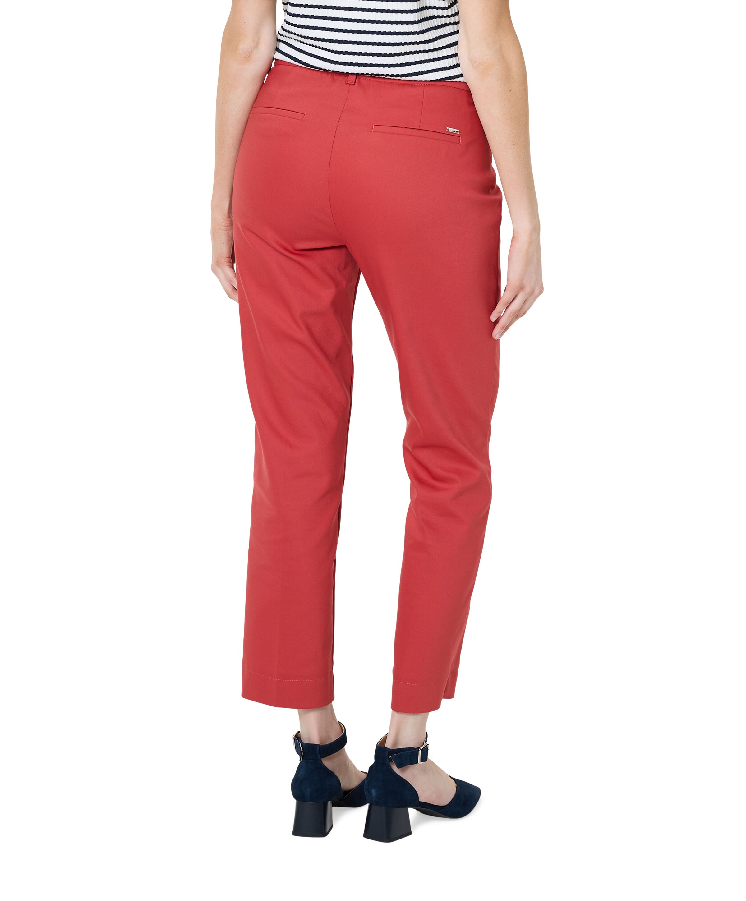 Gardeur Zigarette Straight dames broek rood