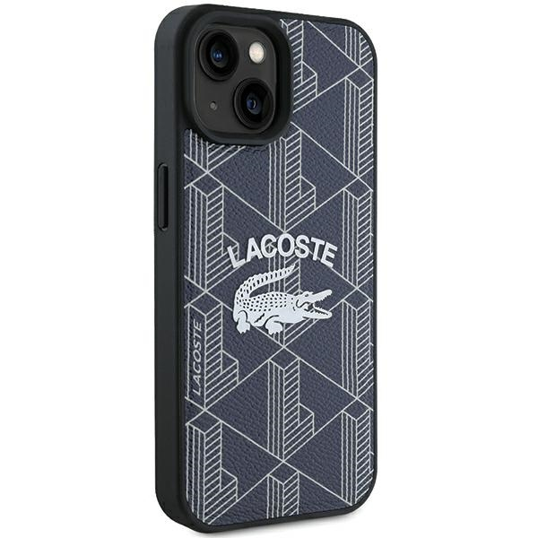 iPhone 15 MagSafe Hardcase Monogram Vintage Logo Hülle (LCHMP15SPIGV) - Navy (Blau)
