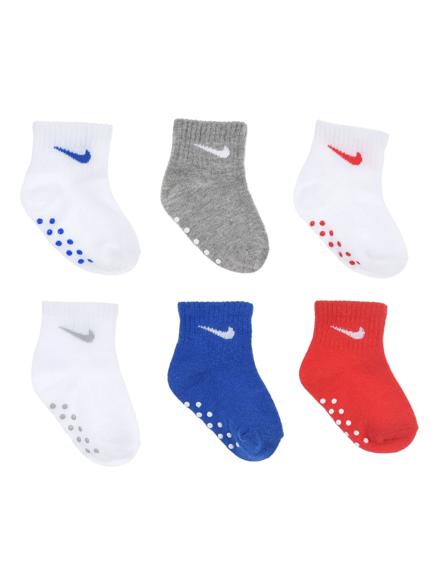 Nike Infant Colour Pop Ankle Socks 6 Pack