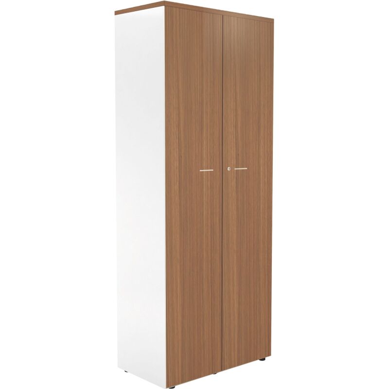 Armoire haute Essenzza/ Darwin  H 217 x L 86 x P 45 cm portes battantes