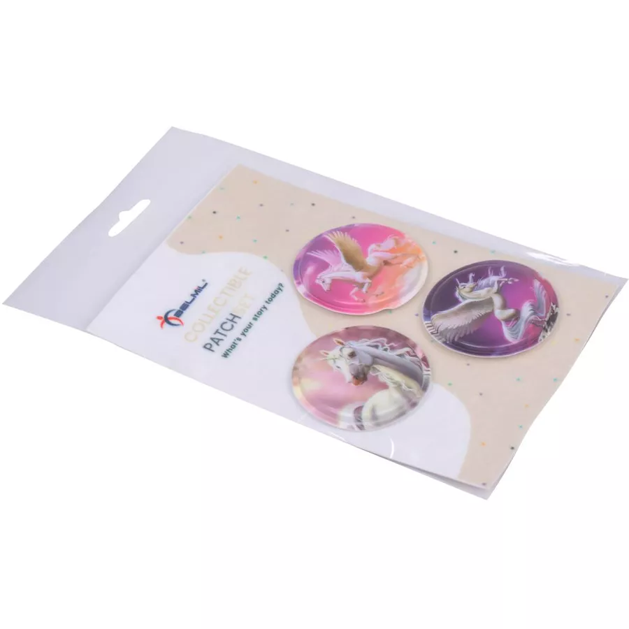 Belmil Patch Belmil Patches mit Klettverschluss Set 3-teilig Pegasus