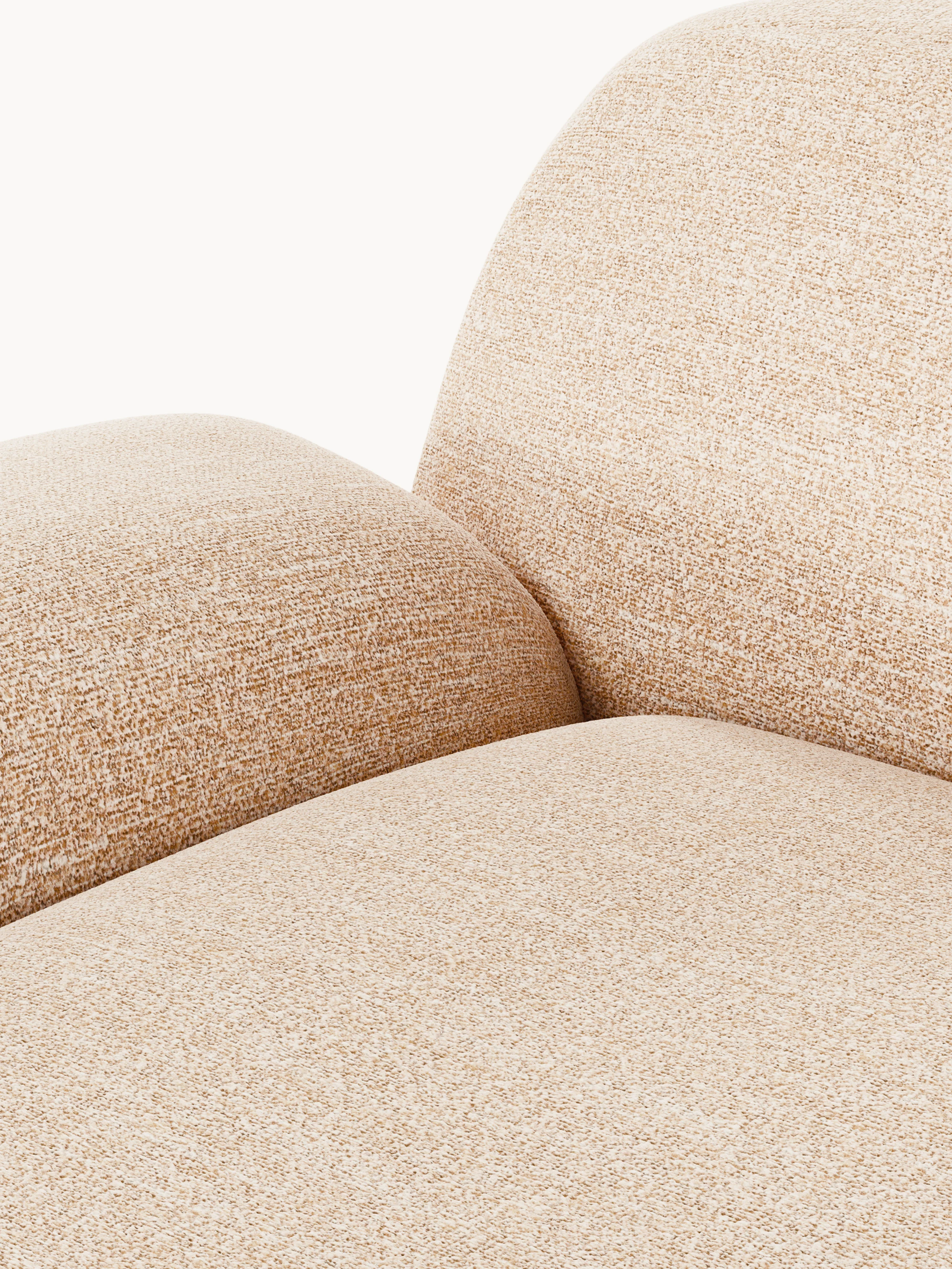 XL bouclé loungefauteuil Wolke