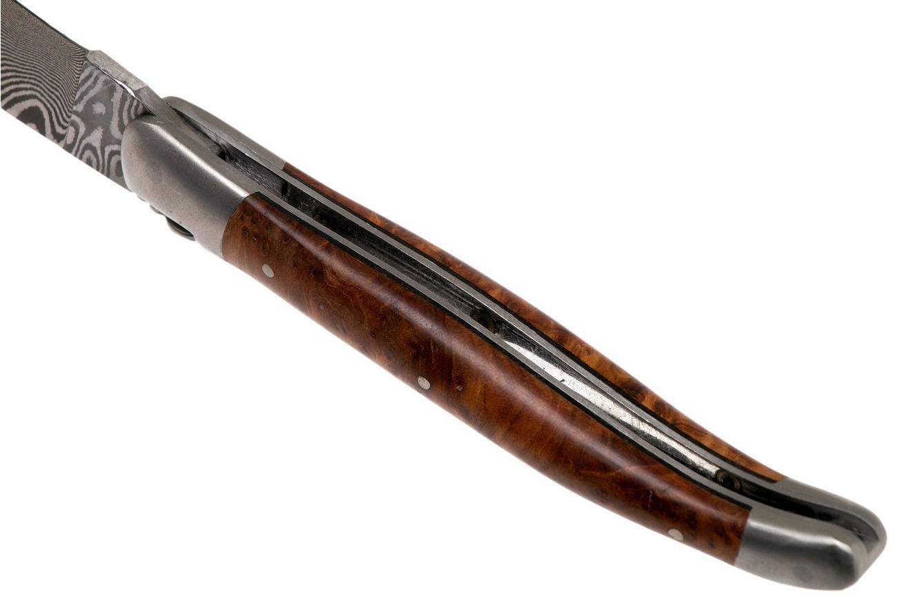 Laguiole en Aubrac 12 cm Balbach damast, Thuya wood L0212THI/FDBB1 Laguiolemes