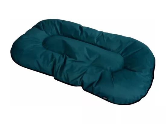 Coussin flocon réversible pour animaux - Vert / Gris - L 69 x l 39 cm