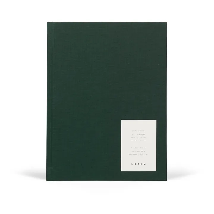 Notem Journal work Even | Vert foncé