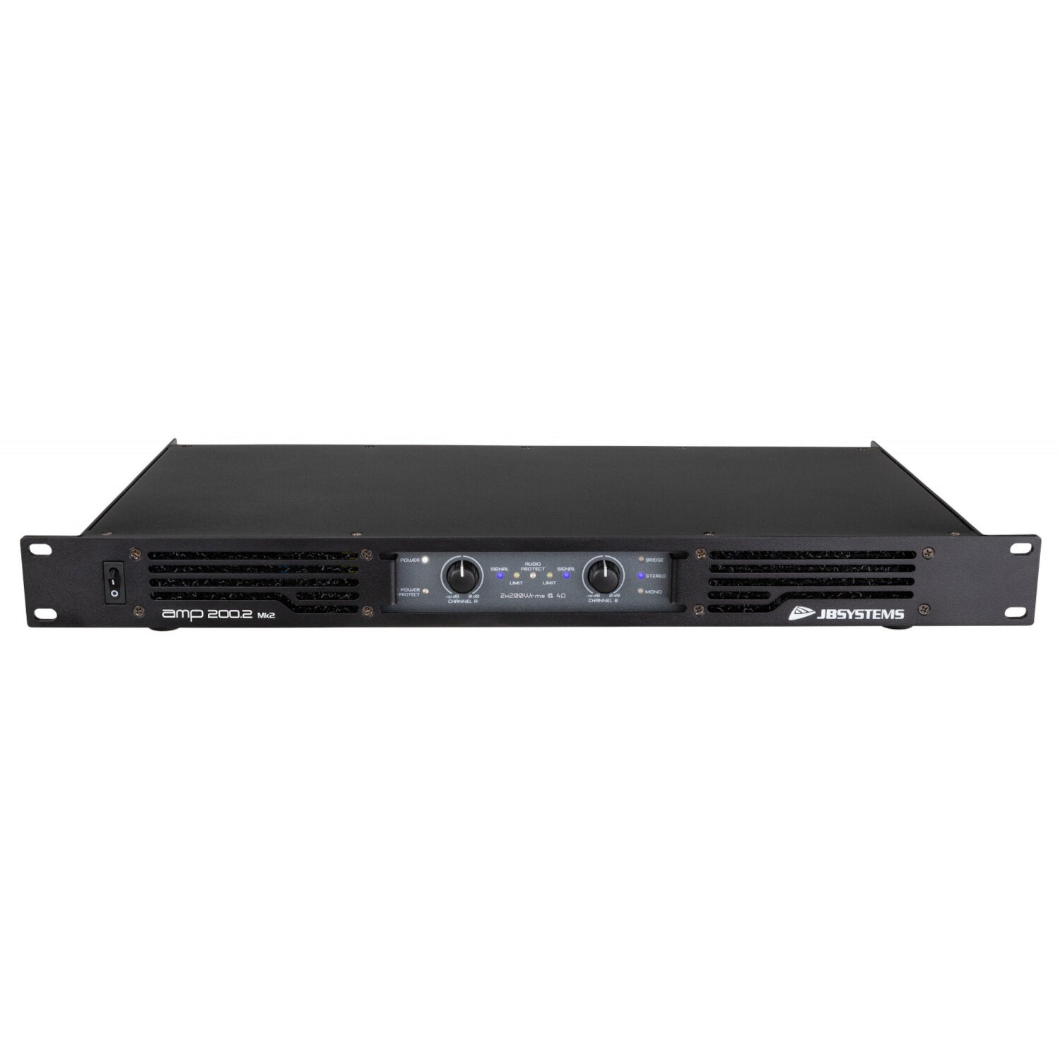 JB systems AMP200.2 Mk2 versterker 2x 250W @ 4 Ohm