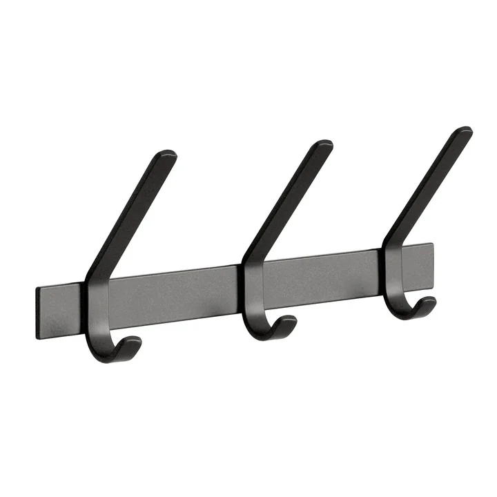 e15 - FK08 Uni Garderobe L 40 cm, tiefschwarz