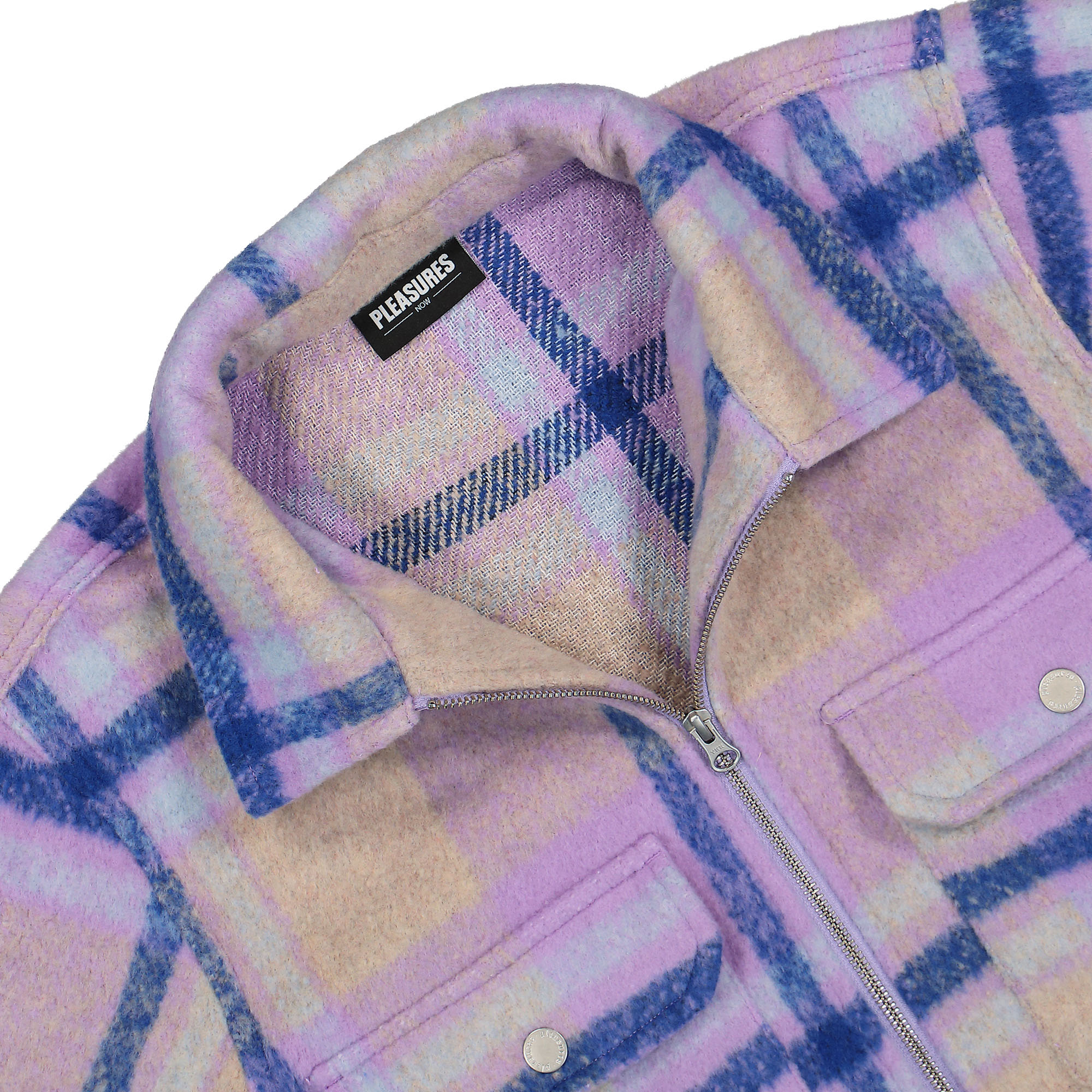 Pleasures<br>Folklore Plaid Work Jacket
