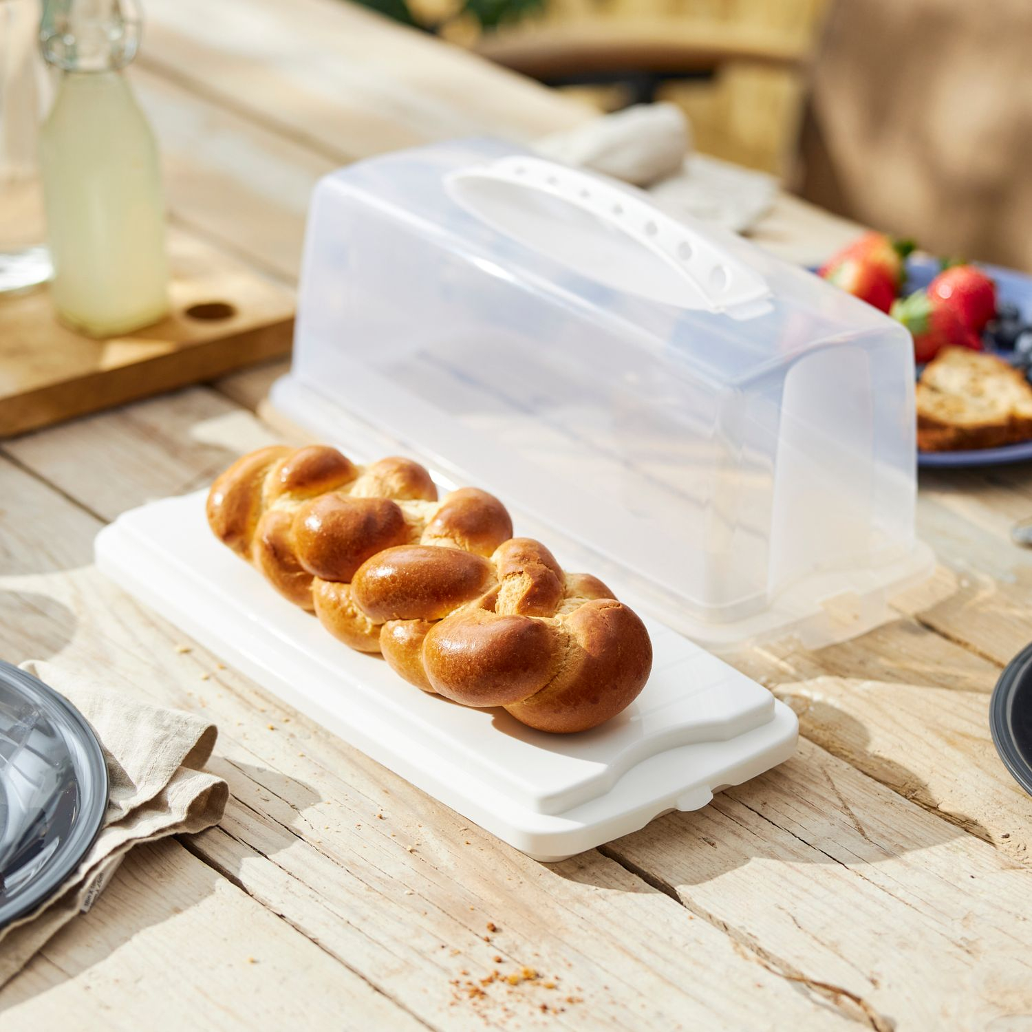FRESH Kuchenbox Cakebutler Kuchen Transport Behälter (1722501100) - Weiss