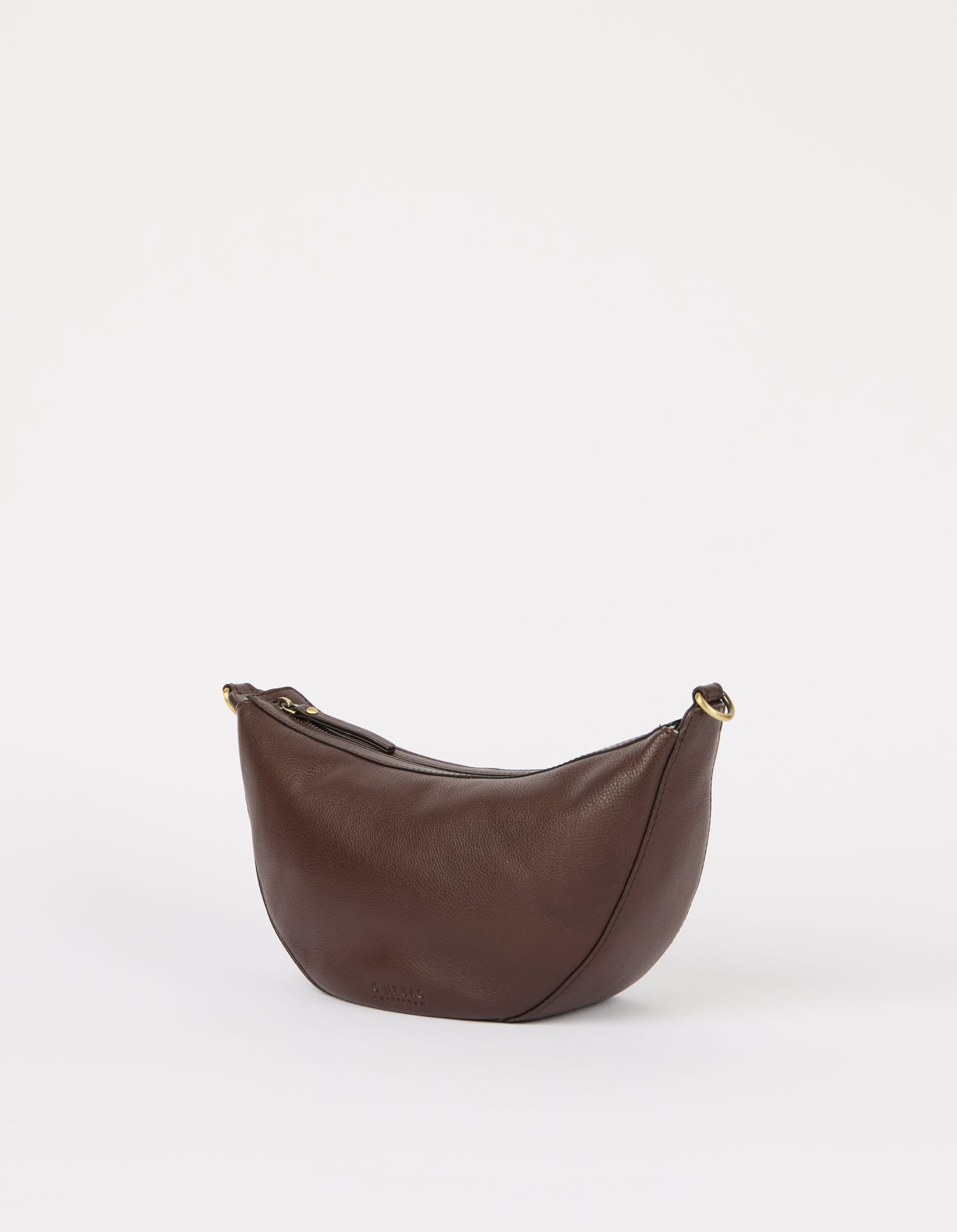 Leo Twisted Handle - Chocolate Soft Grain Leather