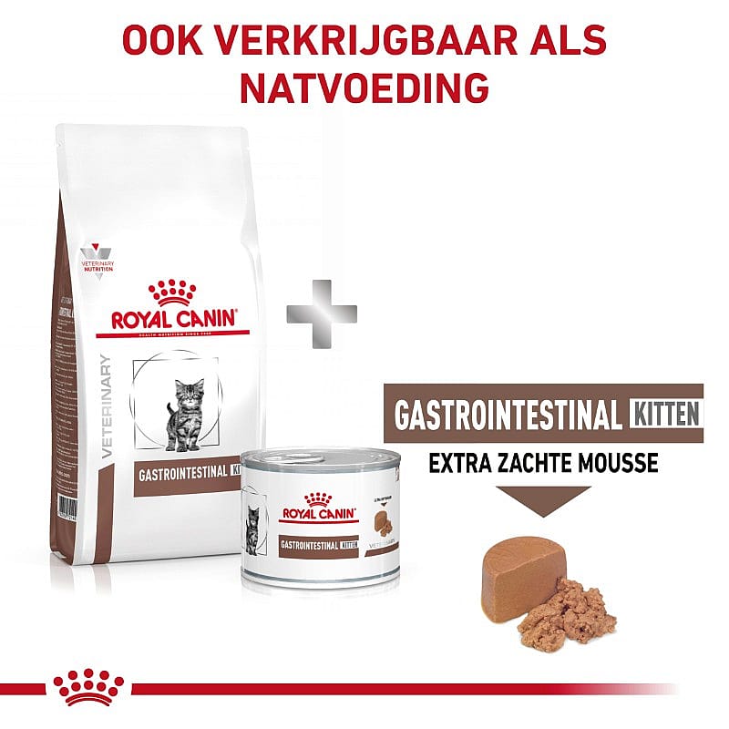 ROYAL CANIN® Gastro Intestinal Kitten 400g - Kattenvoer voor ondersteuning van de spijsvertering van kittens tot 12 maanden