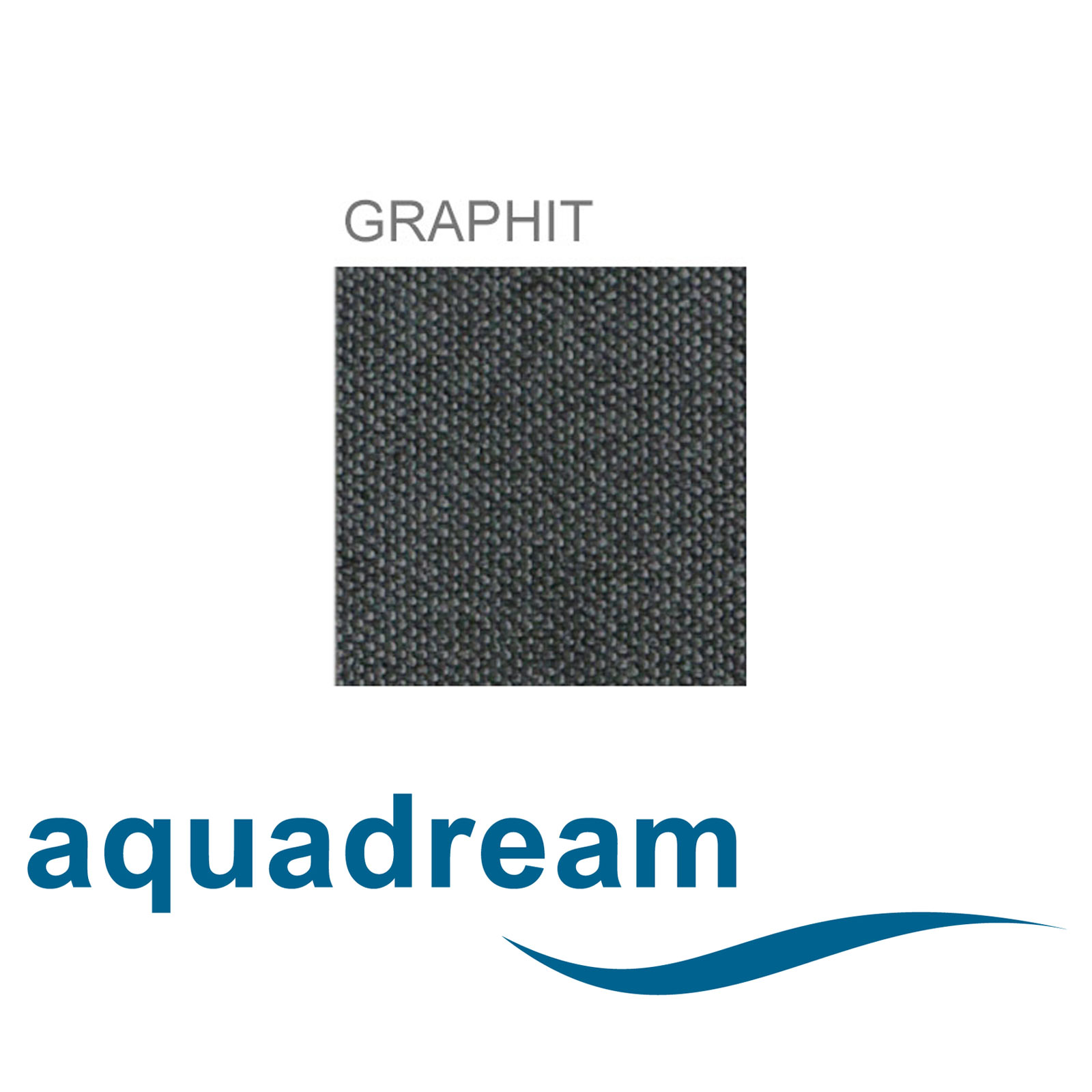 Wasserbett aquadream - graphit - volle Beruhigung - 160x200 cm