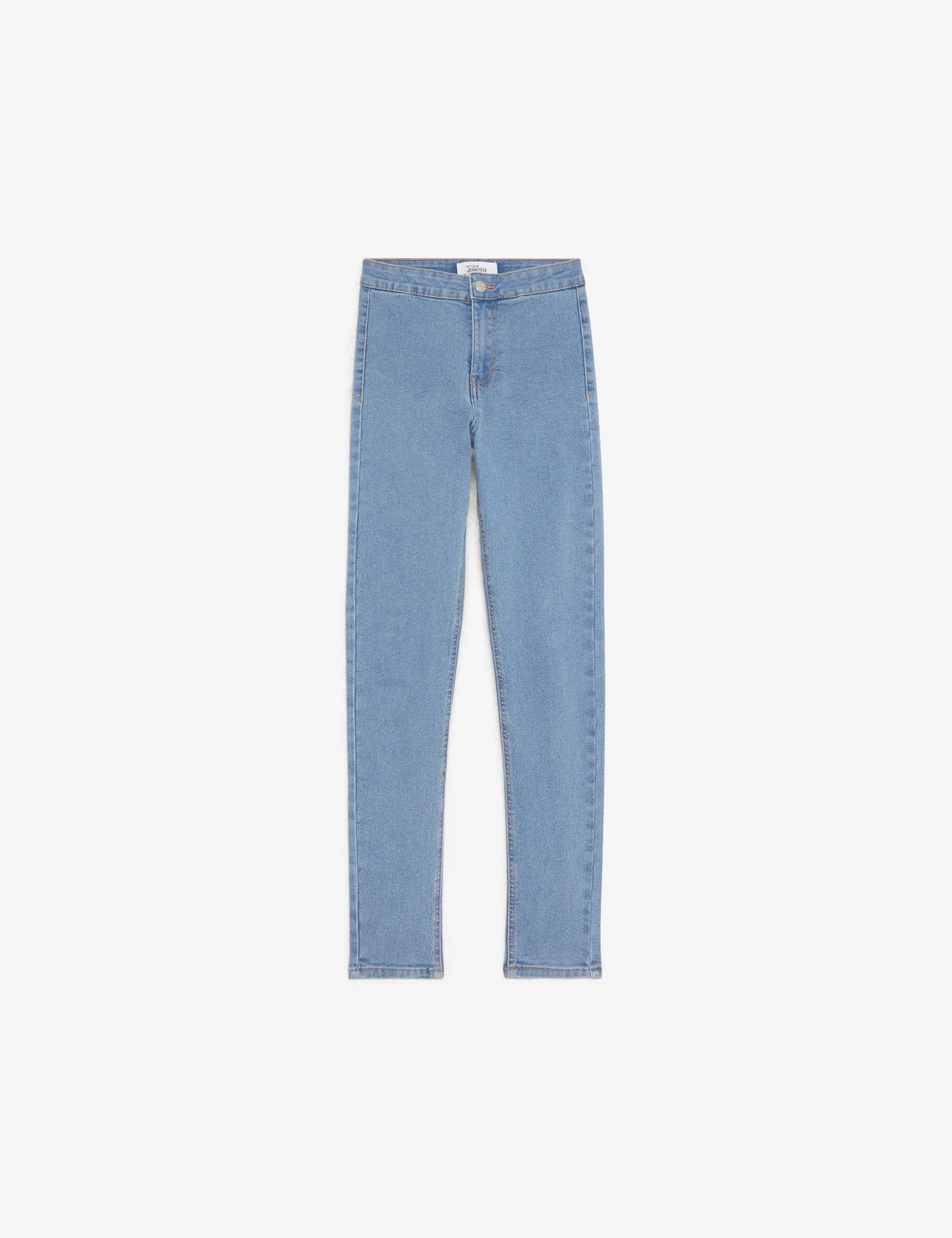 Jegging taille haute bleu
