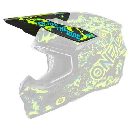 Casque cross O'Neal 3SRS - ASSAULT V24 2024 - Noir / Jaune