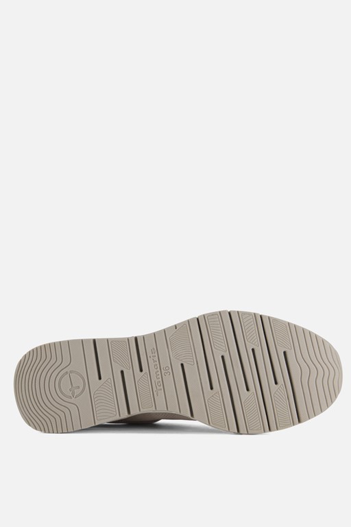 Tamaris Sneakers zilver Leer