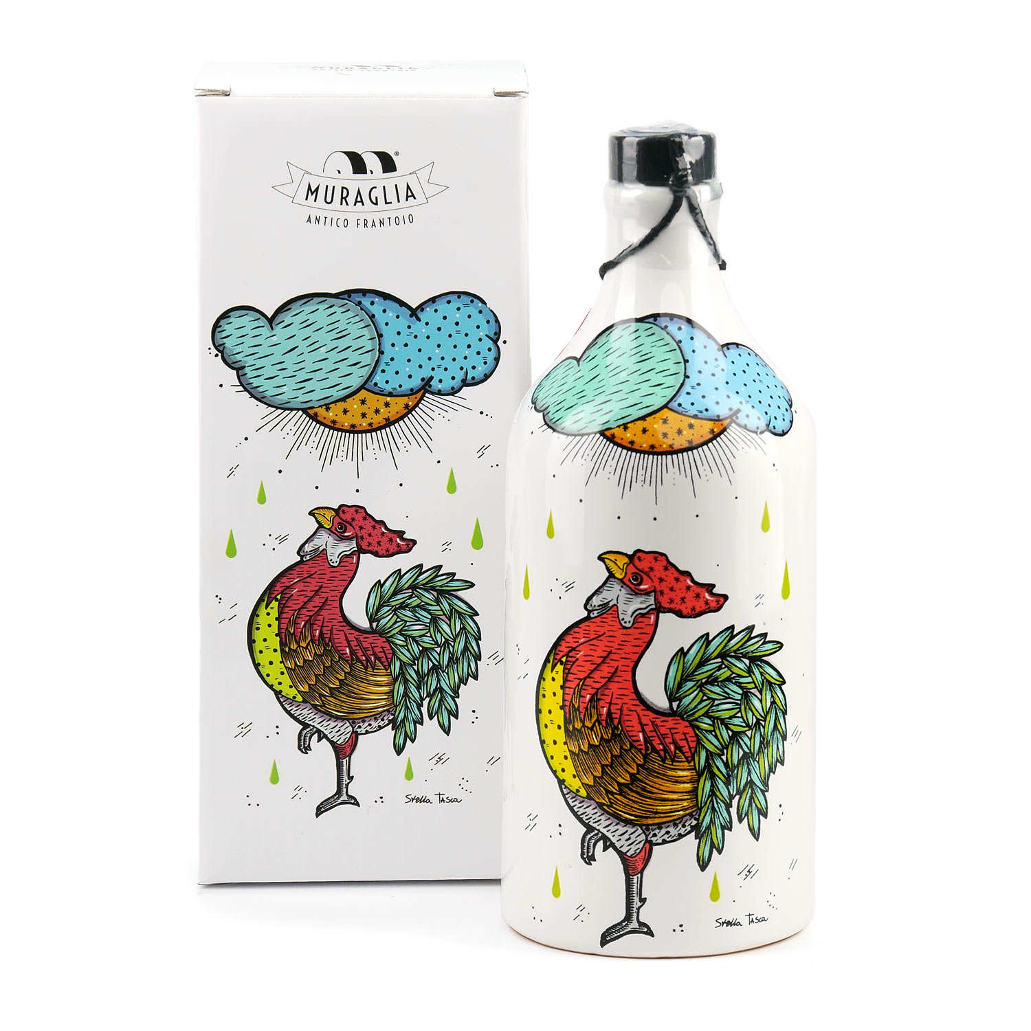 Huile d'olive vierge extra Le Coq Muraglia - 100% italienne