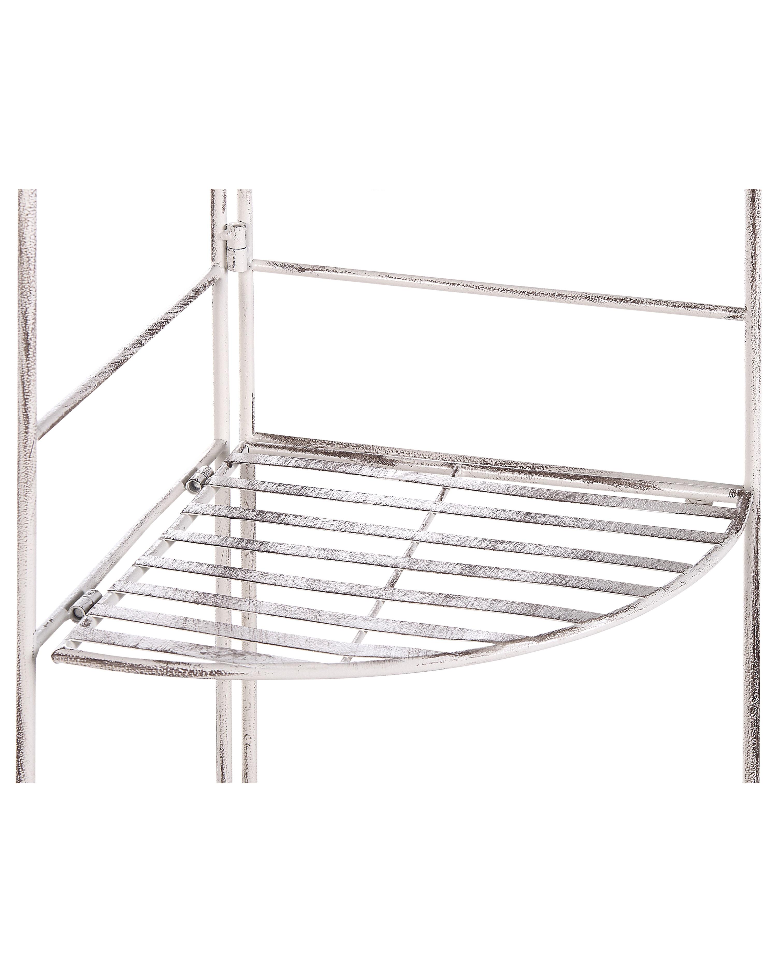 Hoekrek BIELLA Metaal 35 cm 35 cm Wit
