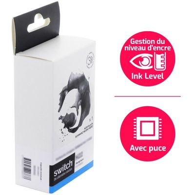 Cartouche compatible HP 304XL - noir - Switch