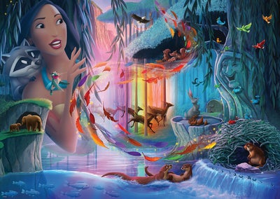 Ravensburger Disney Castle Pocahontas Puslespill 1000 Brikker