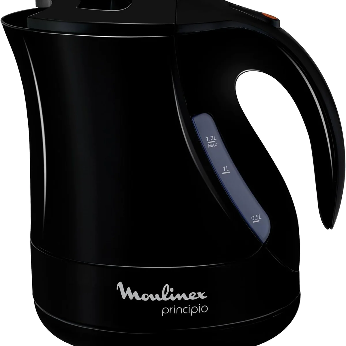bouilloire électrique de 1,2L sans fil avec base 360° 2400W noir Mouli