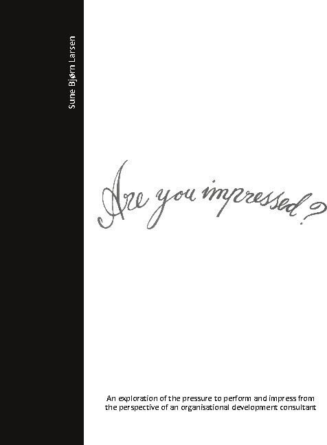 Are You Impressed? - Sune Bjørn Larsen - English Book