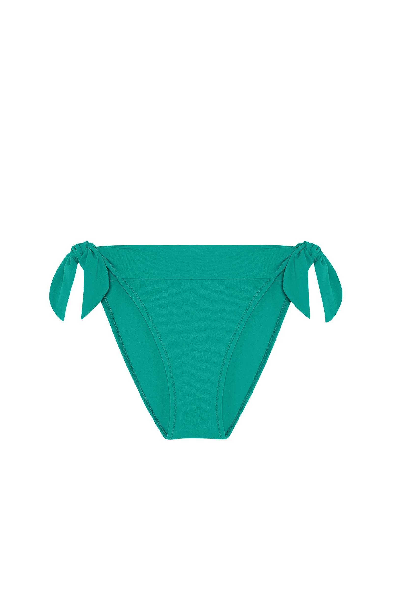 diva Bas de maillot vert à nœuds Vert
