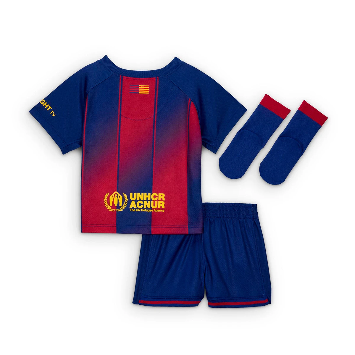 Conjunto Nike FC Barcelona Primeiro Equipamento 2025-2026 Bebé