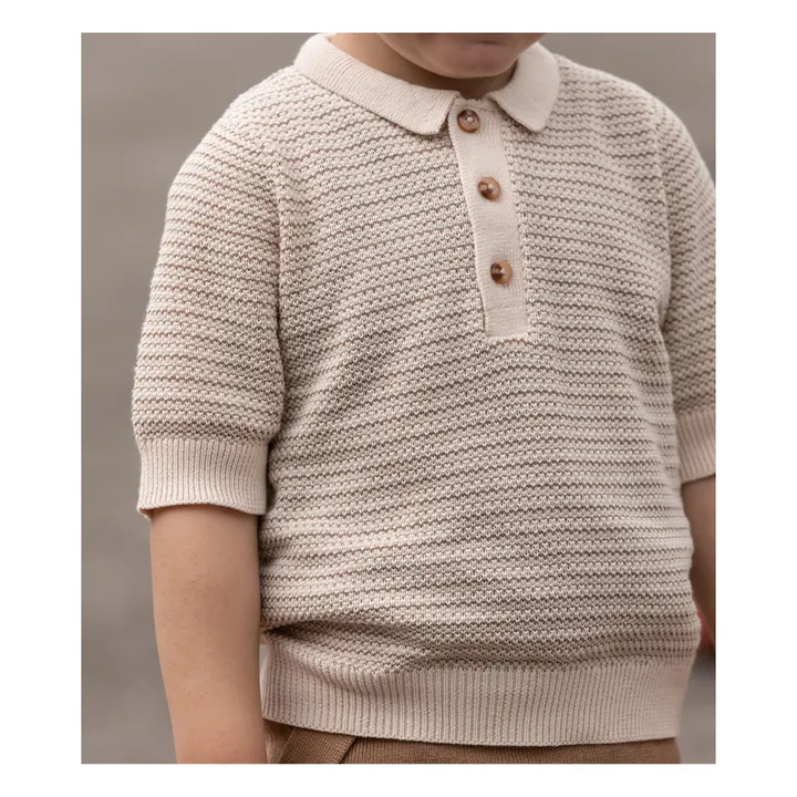 Fliink Polo Utily Coton Bio | Crème